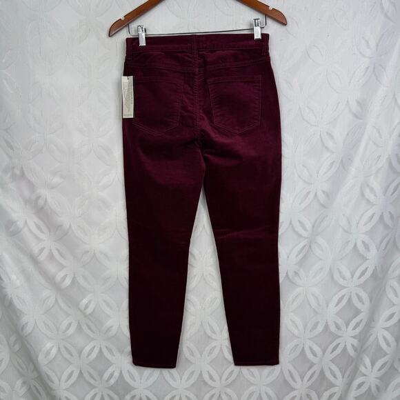 Banana Republic Burgundy Skinny Pants - Picture 6 of 10